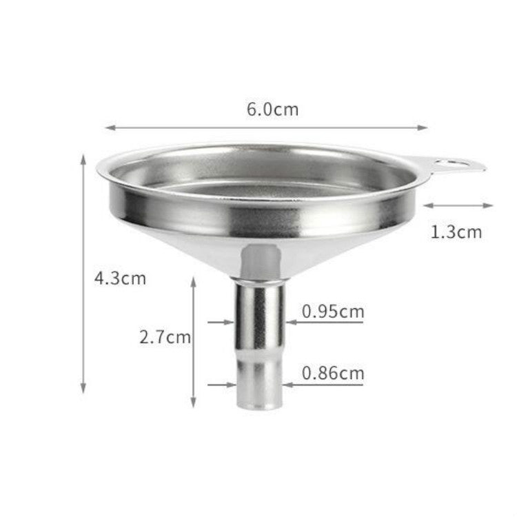 Gadget da cucina per perdite di vino, imbuto conico piccolo in acciaio inossidabile da 10 pezzi, Wine Leak