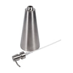 Bottiglia disinfettante per le mani con cono dispenser di sapone in acciaio inossidabile da 800 ml, 800ml