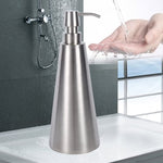 Bottiglia disinfettante per le mani con cono dispenser di sapone in acciaio inossidabile da 800 ml, 800ml