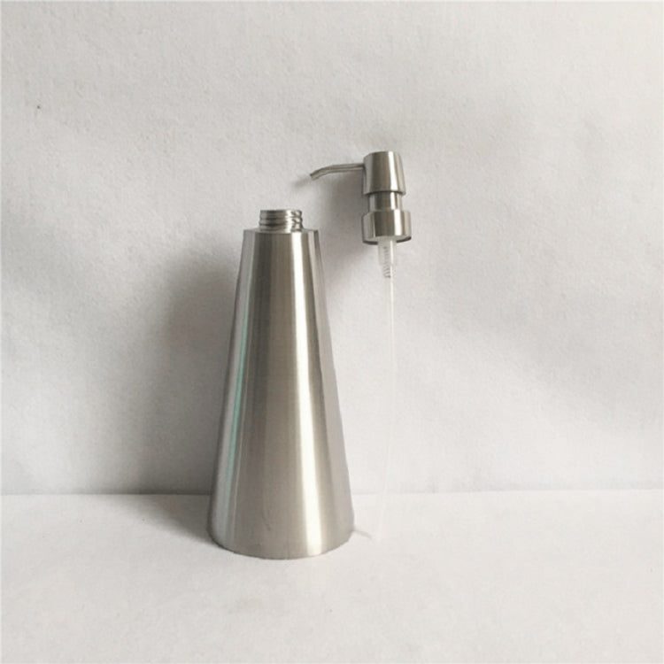 Bottiglia disinfettante per le mani con cono dispenser di sapone in acciaio inossidabile da 800 ml, 800ml