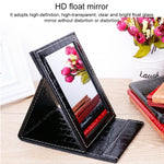 Specchio cosmetico portatile con supporto quadrato in pelle da 2 pezzi, Black L 18x25.5x1.6CM, Black M15x20.5x1.6CM, Black S 12x17.5x1.6CM, Brown L 18x25.5x1.6CM, Brown M15x20.5x1.6CM, Brown S 12x17.5x1.6CM, Red L 18x25.5x1.6CM, Red M15x20.5x1.6CM     ...