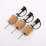 Dispenser per beccuccio per vino in sughero, versatore in acciaio inossidabile, 20 pezzi, Wine Diversion Spout Dispenser