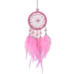 Mini creativo Dreamcatcher Crafts Hollow Wind Chime Decorazione da appendere per auto