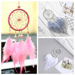 Mini creativo Dreamcatcher Crafts Hollow Wind Chime Decorazione da appendere per auto