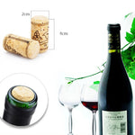 20 pezzi di sughero sintetico in sughero di quercia da vino, 20 PCS Cork Stopper