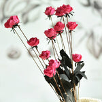 Decorazione per la casa con bocciolo di rosa artificiale, decorazione per matrimoni, composizione floreale