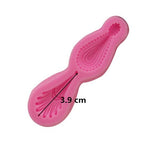 2 pezzi di ciondolo in pietra preziosa stampo in silicone stampo per cioccolato fondente strumento per decorare torte da forno fai da te, Gemstone Pendant Shape