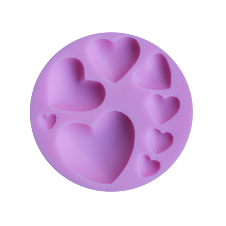 2 stampi per dolci fai da te, modello amore, stampo in silicone per fondente, Love Pattern Shape