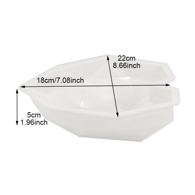 3 pezzi Diamond Love Stampo in silicone per torta fai-da-te Strumento per cottura in spugna Stampo per dessert mousse in chiffon, Diamond Love Shape