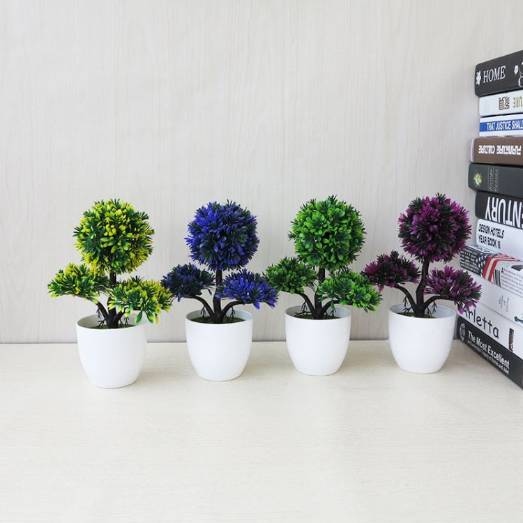 Pianta decorativa artificiale bonsai con fiori di ciliegio
