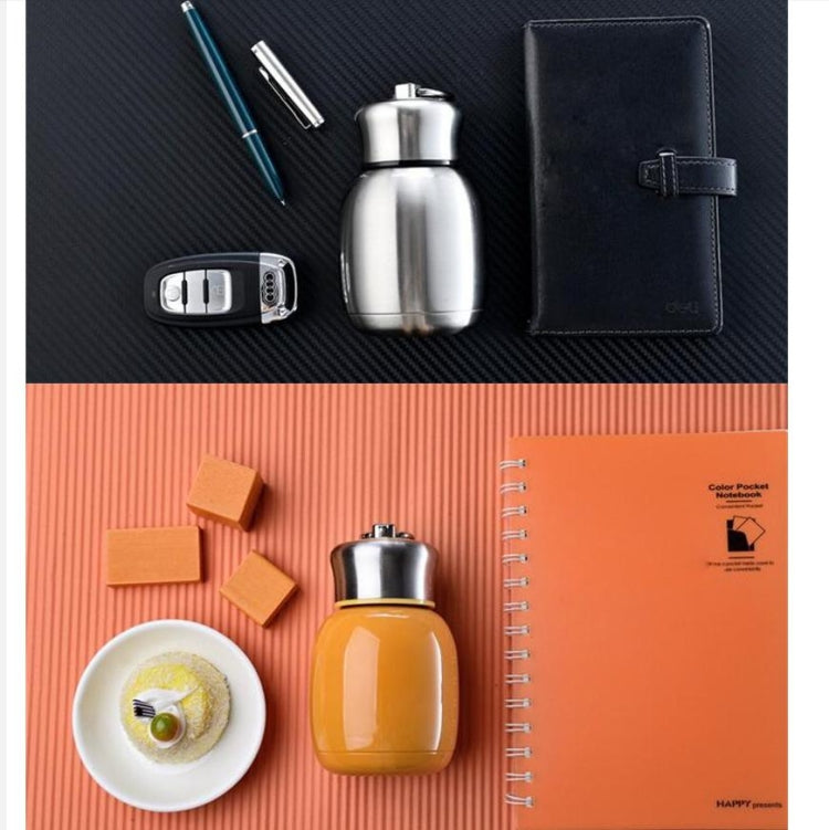 Thermos sottovuoto in acciaio inox 200ml e 280ml