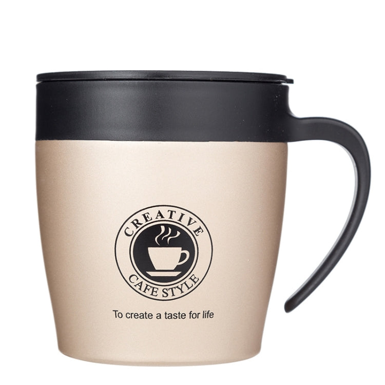 Maniglia tazza da caffè Tazze termiche in acciaio inossidabile Boccetta sottovuoto Bottiglia d'acqua Tazza termica portatile da lavoro