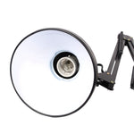 Lampada da tavolo flessibile con supporto a morsetto con braccio oscillante, studio per ufficio, tavolo da casa, lampada da scrivania