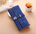 Borsa da donna con filo in pelle scozzese, design alla moda con borsa per telefono in poliestere, portafoglio da donna lungo e sottile