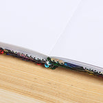 Blocco note per ufficio aziendale con lettera di cancelleria creativa, taccuino a squame di pesce, con paillettes