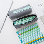 Astuccio scolastico creativo Astuccio portapenne grande semplice in tinta unita, Pen Bag