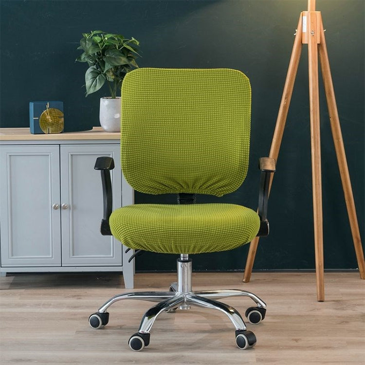 Fodera per sedia da ufficio elasticizzata universale, Back Cover + Cushion Cover