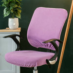 Fodera per sedia da ufficio elasticizzata universale, Back Cover + Cushion Cover