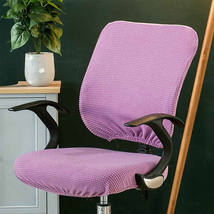 Fodera per sedia da ufficio elasticizzata universale, Back Cover + Cushion Cover