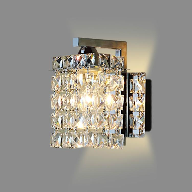 Lampada da parete in cristallo LED 5W 30x30x15 cm