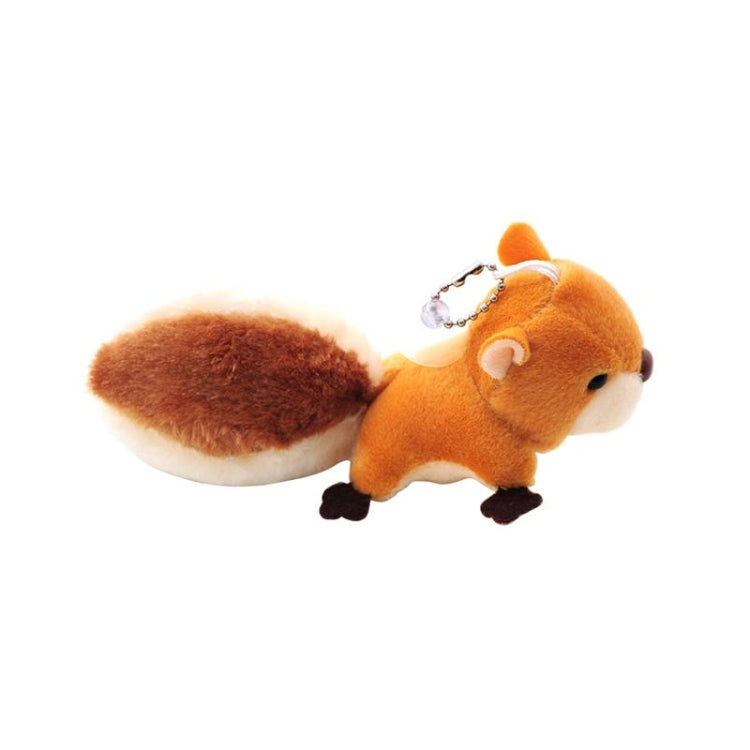 Scoiattolo Peluche Portachiavi Peluche Portachiavi Borsa Portachiavi Ciondolo con Ventosa Portachiavi in Peluche (Marrone), Squirrel