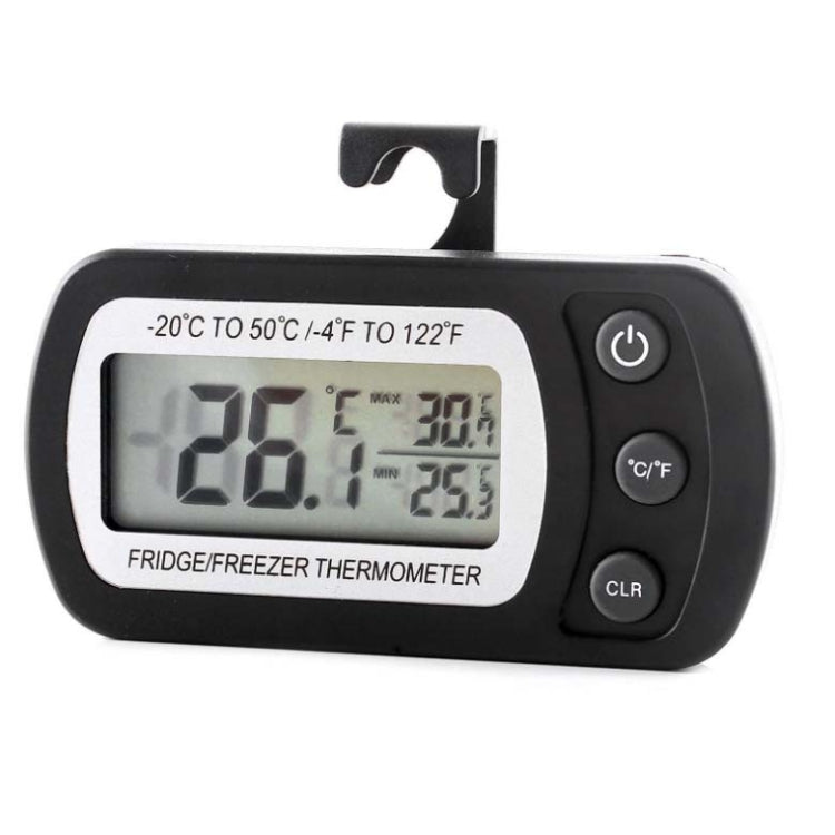 Termometro LCD digitale da 2 pezzi Termometro per congelatore con sensore di temperatura per frigorifero