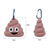 Scatola portaoggetti portatile per borsa igienica per animali domestici in morbido silicone da 4 pezzi, Pet Toilet Bag