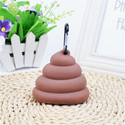 Scatola portaoggetti portatile per borsa igienica per animali domestici in morbido silicone da 4 pezzi, Pet Toilet Bag
