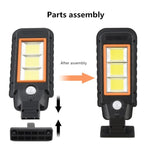 Lampada solare da parete LED impermeabile IP65 35W