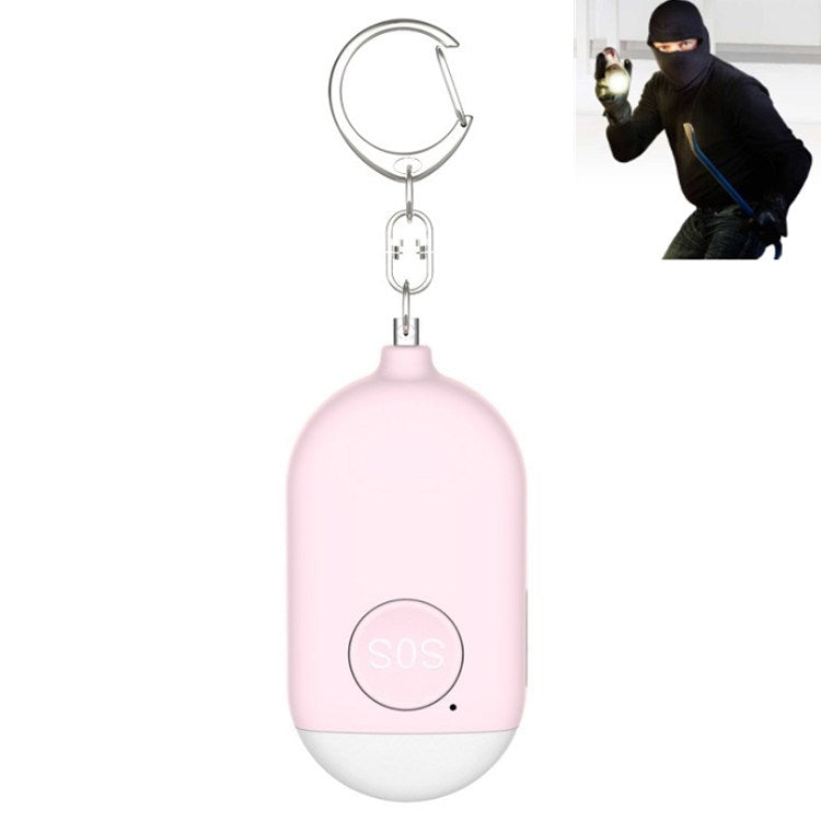 Torcia anti-lupo ricaricabile impermeabile IP44 da 130 dB Allarme personale intelligente, confezione inglese