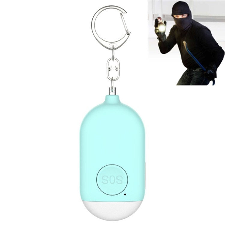 Torcia anti-lupo ricaricabile impermeabile IP44 da 130 dB Allarme personale intelligente, confezione inglese