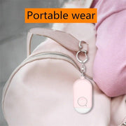 Torcia anti-lupo ricaricabile impermeabile IP44 da 130 dB Allarme personale intelligente, confezione inglese