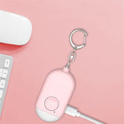 Torcia anti-lupo ricaricabile impermeabile IP44 da 130 dB Allarme personale intelligente, confezione inglese