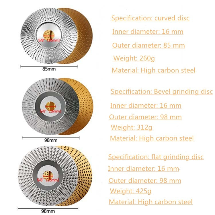 Disco abrasivo per levigatura legno smerigliatrice 100mm