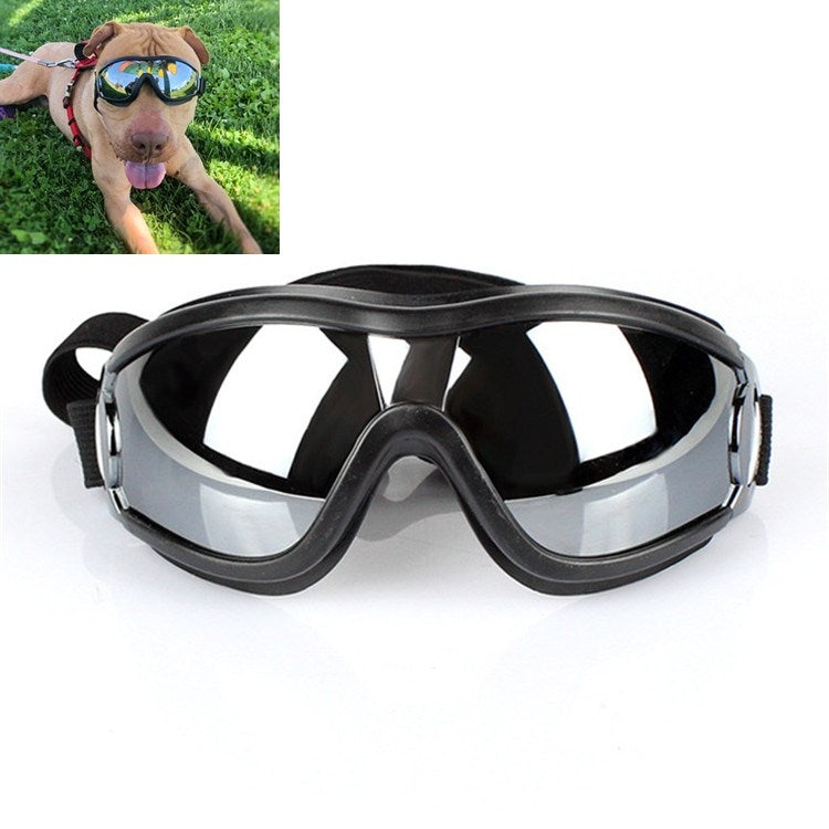 Occhiali per animali domestici Occhiali per cani di grossa taglia Protezione solare antivento impermeabile Protezione UV, Sunscreen UV Glasses