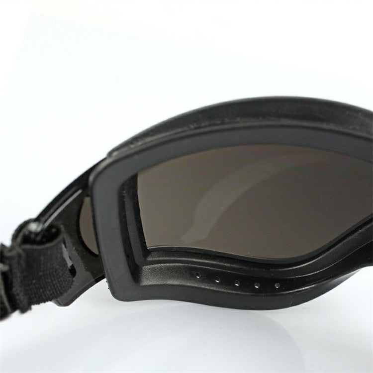 Occhiali per animali domestici Occhiali per cani di grossa taglia Protezione solare antivento impermeabile Protezione UV, Sunscreen UV Glasses