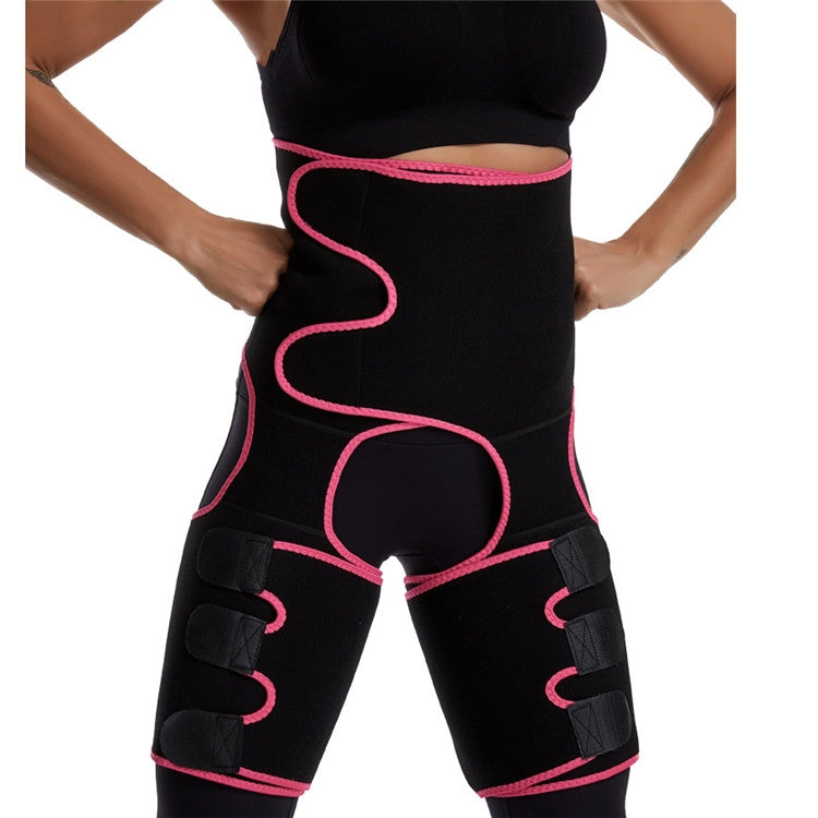 Cintura in vita regolabile in un unico pezzo per bodybuilding con cintura per cintura 3 in 1, S/M, L/XL