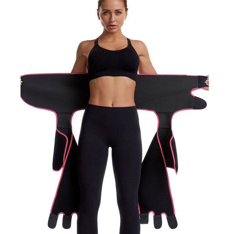 Cintura in vita regolabile in un unico pezzo per bodybuilding con cintura per cintura 3 in 1, S/M, L/XL