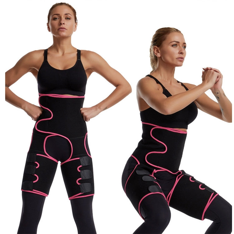 Cintura in vita regolabile in un unico pezzo per bodybuilding con cintura per cintura 3 in 1, S/M, L/XL