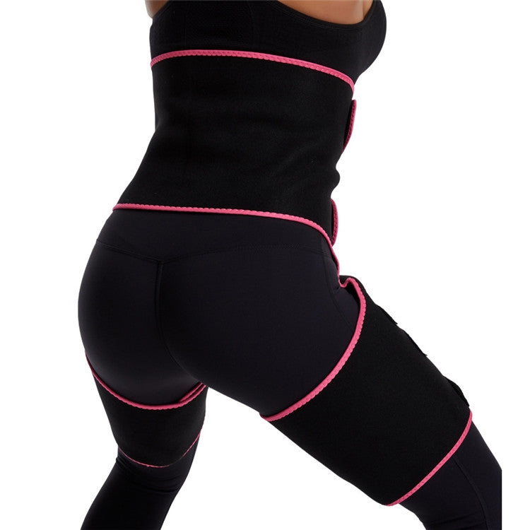 Cintura in vita regolabile in un unico pezzo per bodybuilding con cintura per cintura 3 in 1, S/M, L/XL