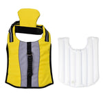 Costume da bagno di sicurezza pieghevole per cani gonfiabili con airbag per giubbotto di salvataggio per animali domestici, S, M, L