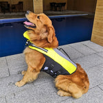 Costume da bagno di sicurezza pieghevole per cani gonfiabili con airbag per giubbotto di salvataggio per animali domestici, S, M, L
