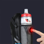 Borsa da bicicletta Borsa da coda per bottiglia d'acqua Borsa posteriore impermeabile per mountain bike, Basic, Upgraded Models