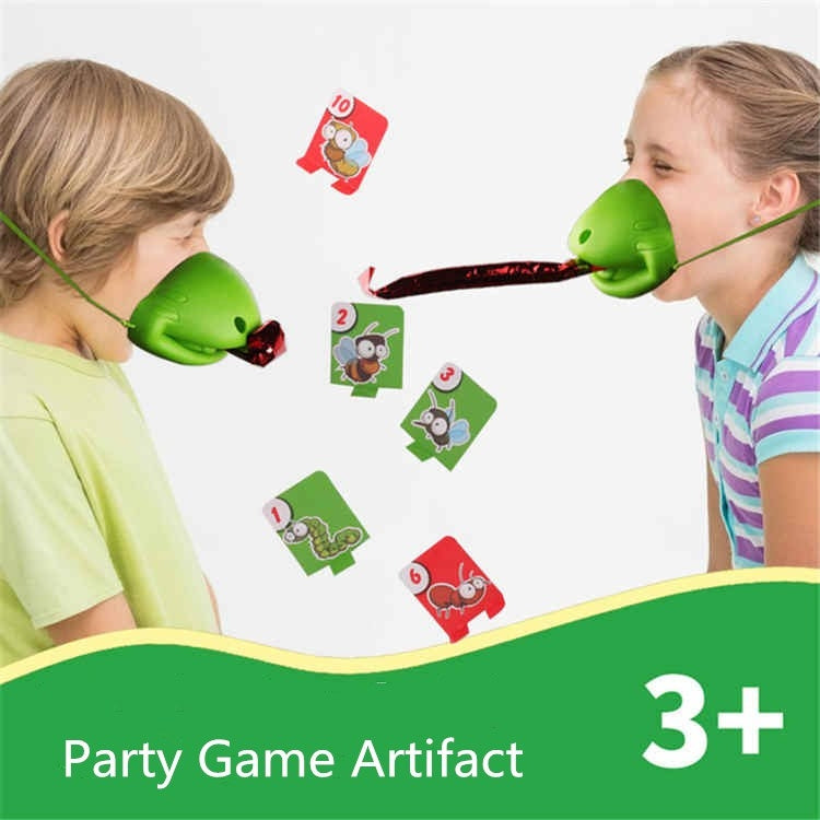 Tricky Props Lizard Tongue Snatch Giochi da tavolo sportivi interattivi, Tricky Props Lizard Tongue