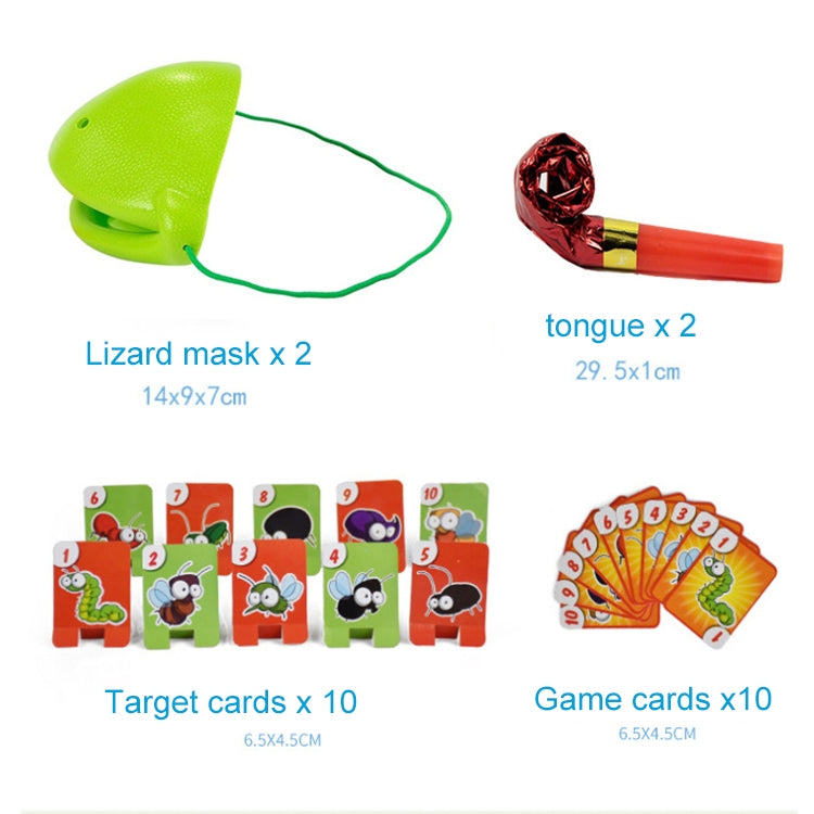 Tricky Props Lizard Tongue Snatch Giochi da tavolo sportivi interattivi, Tricky Props Lizard Tongue