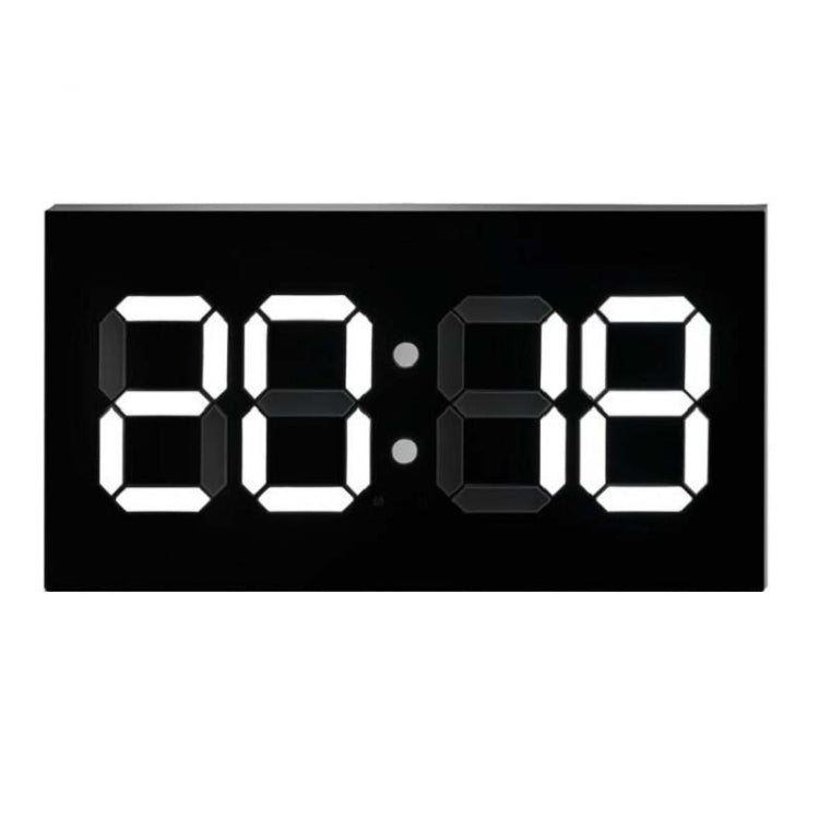 Orologio da parete creativo Sveglia Telecomando semplice Calendario perpetuo Orologio elettronico Spina americana, Single-sided Remote Control