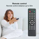 Orologio da parete creativo Sveglia Telecomando semplice Calendario perpetuo Orologio elettronico Spina americana, Single-sided Remote Control