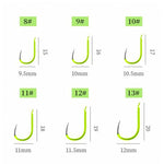 15 pezzi/3 set amo doppio incagliato anti-avvolgimento gruppo pesca alla carpa argento amo da pesca a molla, 8, 9, 10, 11, 12, 13