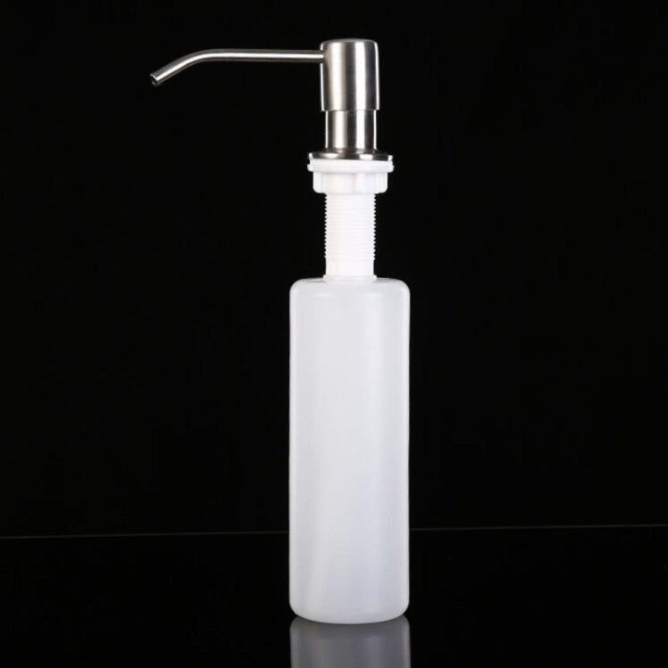 Dispenser di sapone per lavandino in acciaio inossidabile da 2 pezzi Bottiglia di sapone liquido per mani Sishwashing, Sink Soap Dispenser Bottle