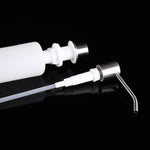 Dispenser di sapone per lavandino in acciaio inossidabile da 2 pezzi Bottiglia di sapone liquido per mani Sishwashing, Sink Soap Dispenser Bottle